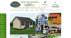 Desktop Screenshot of gardenoaks.com